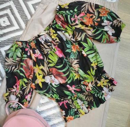 New style zoštíhľujúca sexi blúzka s gumičkami s/m, ad style,m