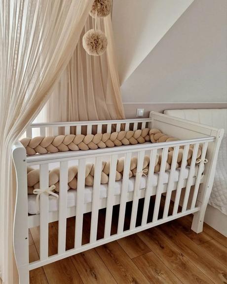 Detská postieľka/posteľ 3 v 1, šírka (cm): 70,dĺžka (cm): 140