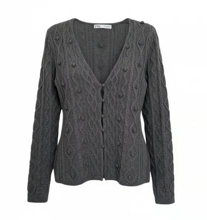 Zara - pletený sveter, zara,xs