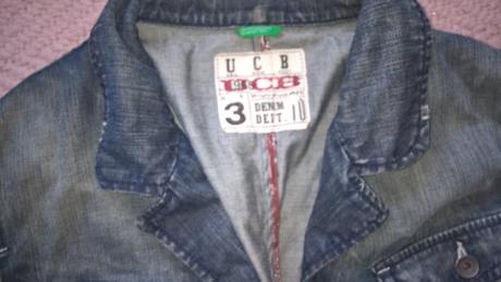 Riflová bunda, denim,38