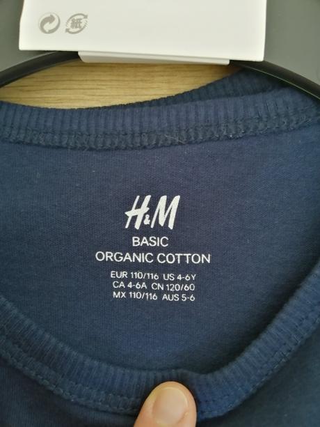 2x letné tielka/bez rukávov (nenosené), h&m,110