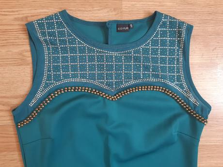 Zelené šaty, bonprix,40