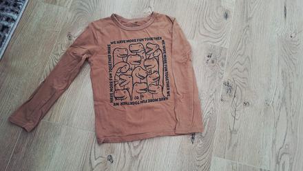 Tričko s dinosaurami 110/116, h&m,110