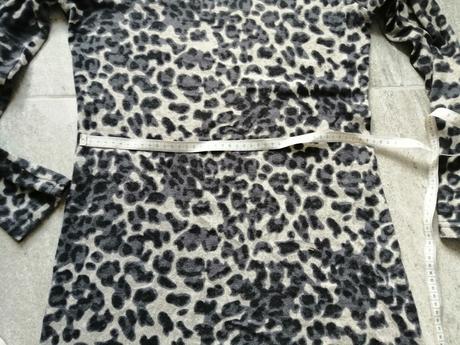 Pohodlné šik leopard šaty fisherfield,vm-l, l