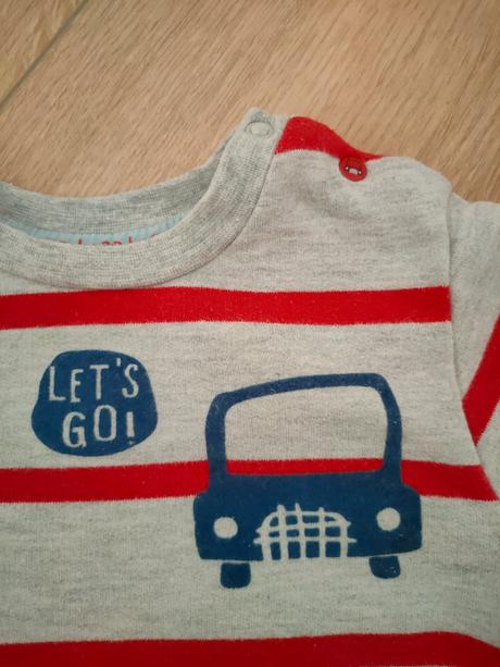 Chlapčenská mikina s autom tepla, vel.74-80, f&f,74