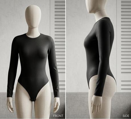 Čierne & biele body základ šatníka - aest, 50