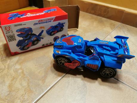 Robotický dino automobil, 