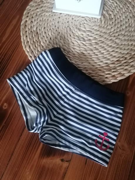 Plavky h&m pasikavé 98, h&m,98