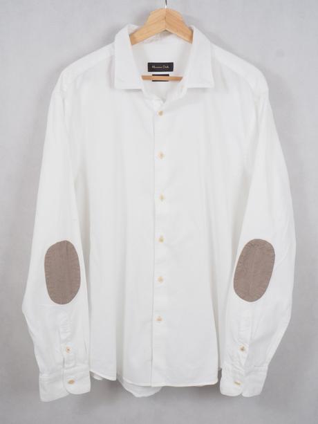 Luxusná biela košeľa massimo dutti, xxl