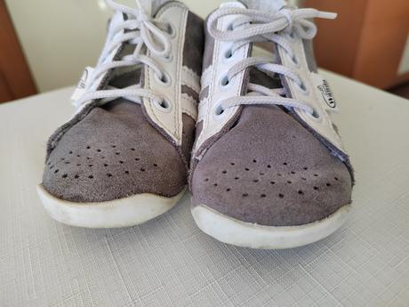 Tenisky wanda - šedo-biele v.22, wanda,22