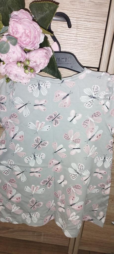 Lindex motýlikové tričko, lindex,104