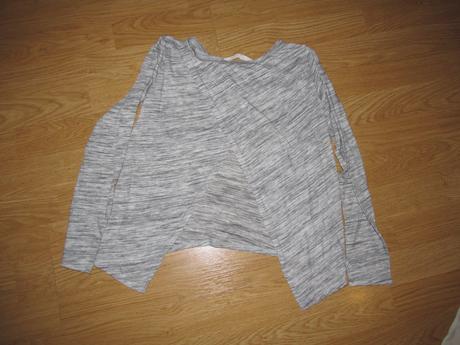 Šedé tričko v. 134/140, h&m,134