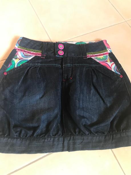Riflová sukňa, desigual,152