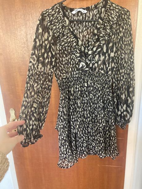 Letne volanove saty zara xs, zara,xs