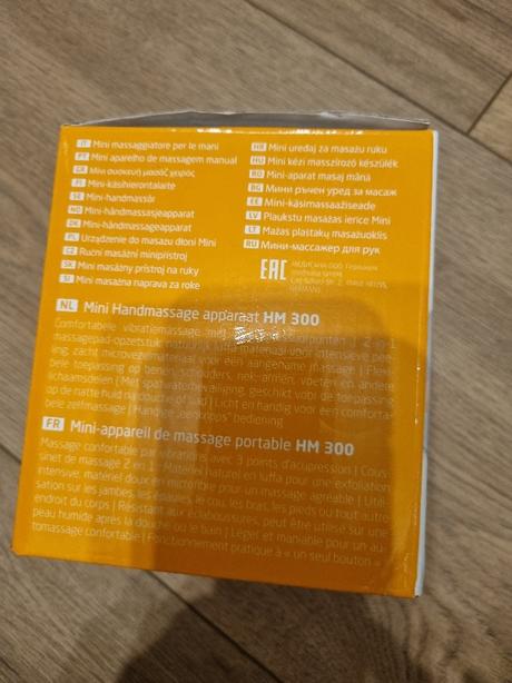 Ručný masážny miniprístroj medisiana hm300, 