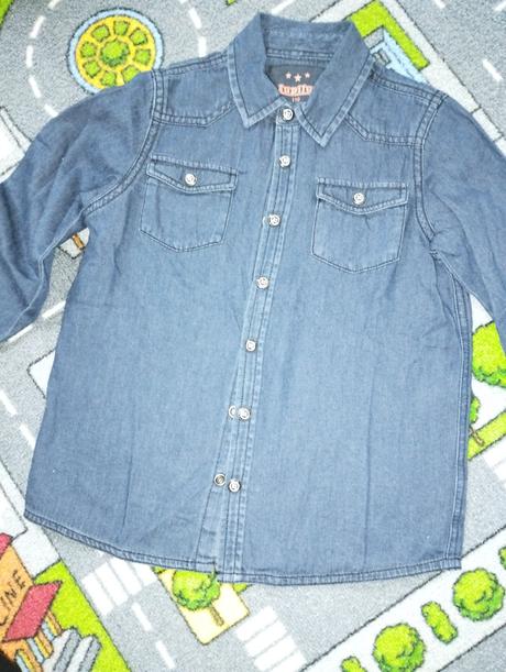 Riflová košeľa, lupilu,110