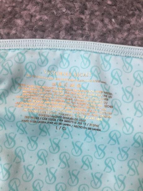 Victoria's secret spodok plaviek, victoria's secret,l