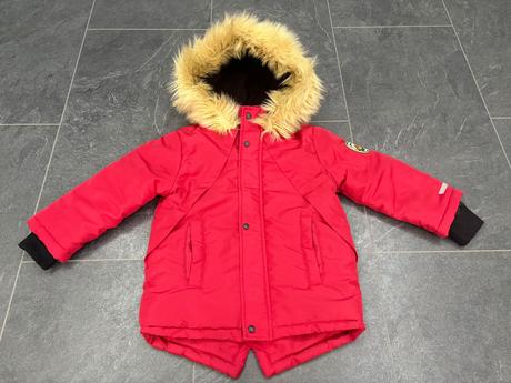 Bunda sinsay 98 červená, sinsay,98