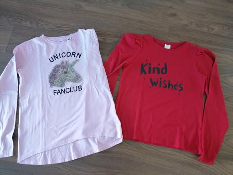 Tričko dlhý rukáv, zara,164