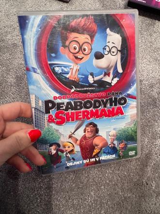 Dvd dobrodružstvo pána peabodyho&shermana, 