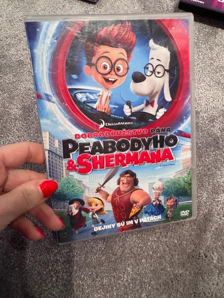 Dvd dobrodružstvo pána peabodyho&shermana, 