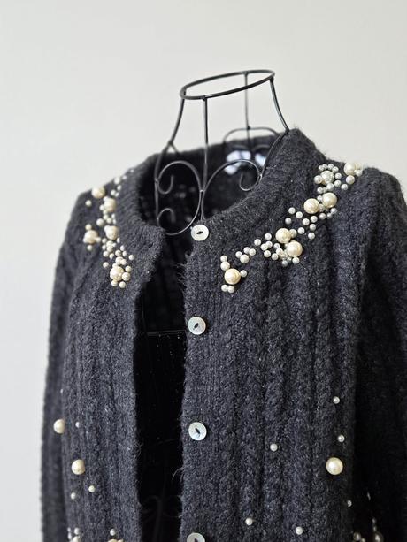 Zara svetrík s perličkami s, zara,s