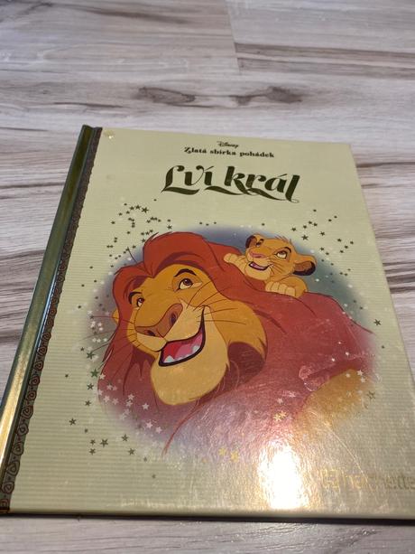 Leví kráľ lví král disney rozprávka zlatá sbírka,