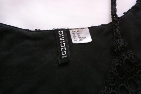 Top h&m, h&m,xs