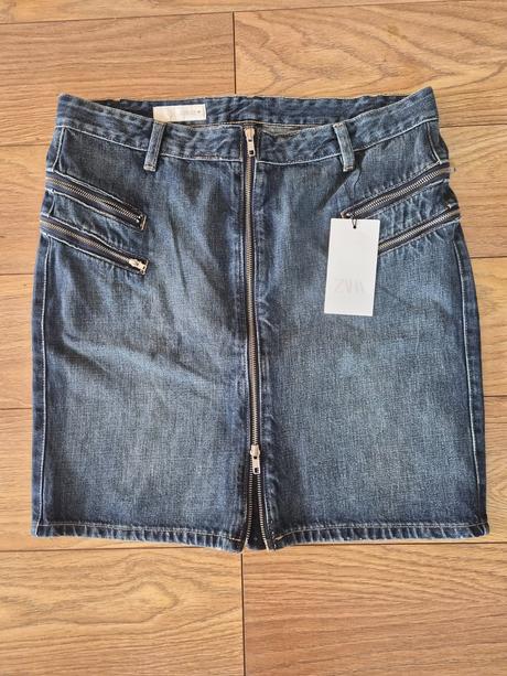 Džinsová sukňa-zara, zara,xl
