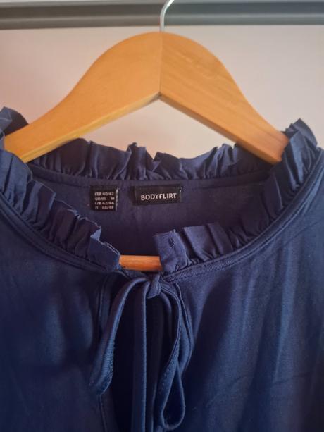 Dámske modré tričko, bonprix,40