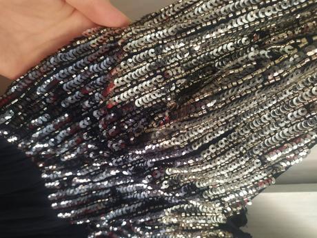 Dlhé šaty lace & beads, xs