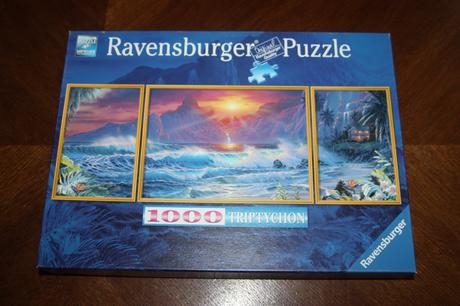 Puzzle triptychon pláž 1000, 