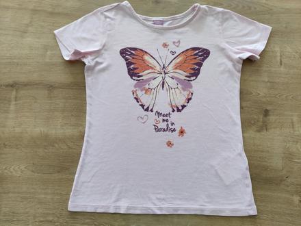 Tričko s motýlikom, dopodopo,128