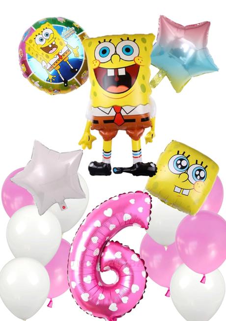 Balóny spongebob 84cm - až 15/16 kusov, 