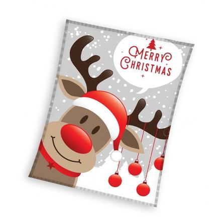 Supersoft vianočná flísová deka 150/200cm, 