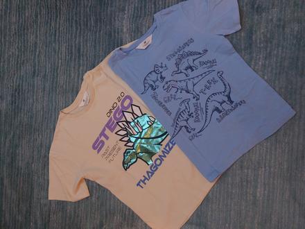 Chlapčenské dino tricka, h&m,122