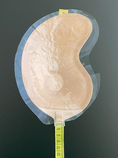 Textilná samolepiaca push-up podprsenka a/b béžová, h&m,75a