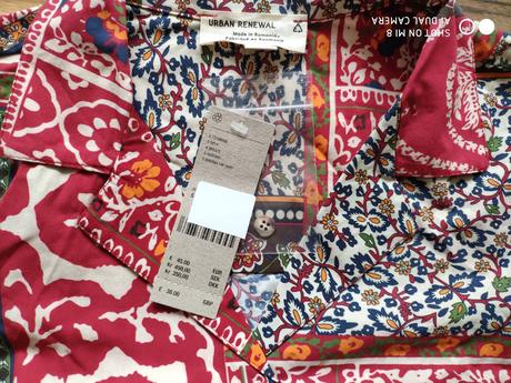 Krátka košeľa urban outfitters vintage s, s