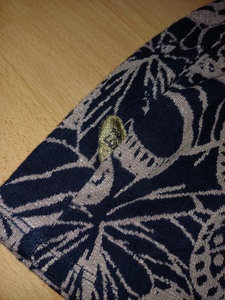 Teplé trblietavé šaty 110/116, pompdelux,110