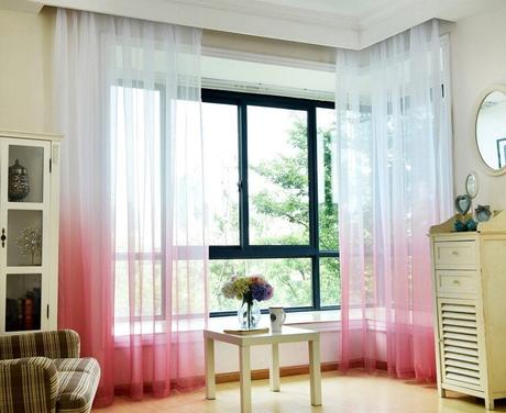 Hotová záclona 2ks 150x250 erika broskyňová,