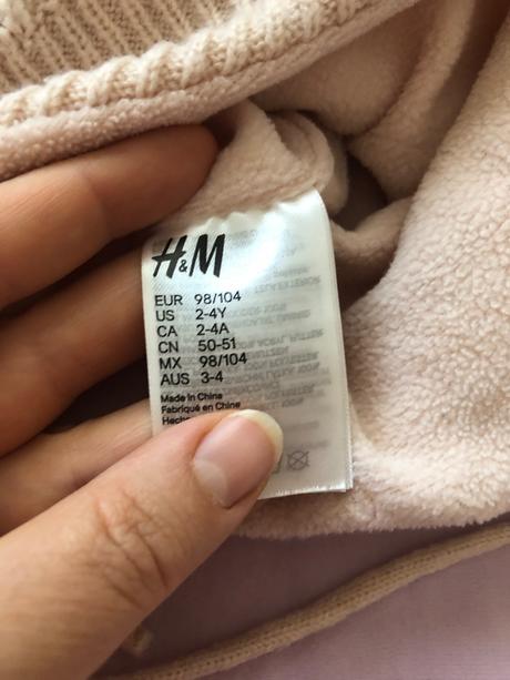 Čiapka na zimu, h&m,98