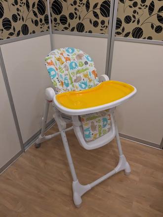 Stolička na kŕmenie petite&mars zola oranžová, petite&mars