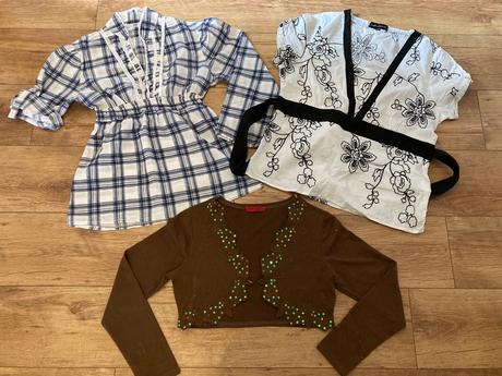 Blúzky 2ks bolerko 1ks, m