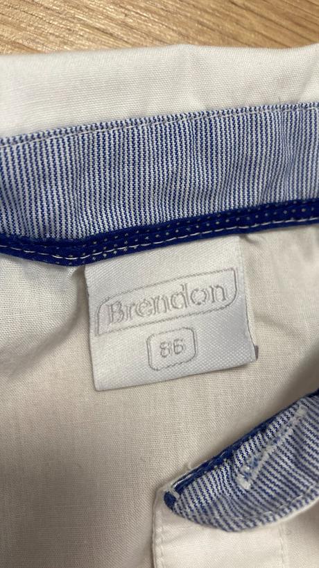 Biela košeľa, brendon,86