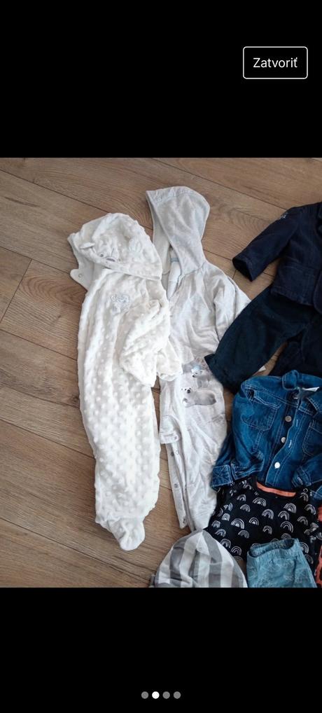 Balík chlapčenského oblecenia 9-12/12-18, 68–80