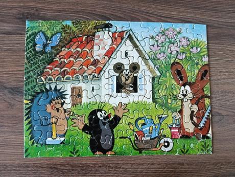 Puzzle krtko a labkova patrola, 