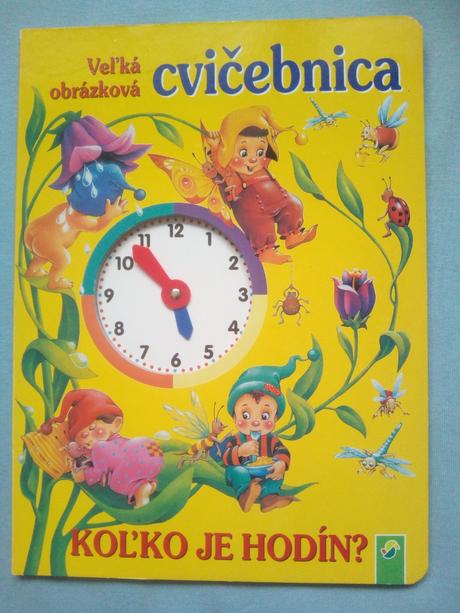 Veľká obrázková cvičebnica - nauč sa hodiny, 