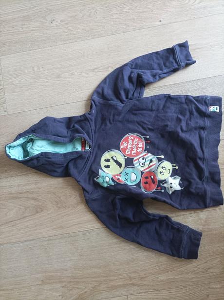 Krasna mikina m&s v super stave, marks & spencer,110