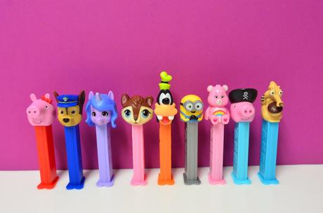 Pez zásobníky na cukríky, 