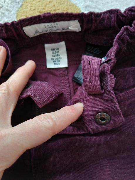 Nohavice h&m, h&m,116